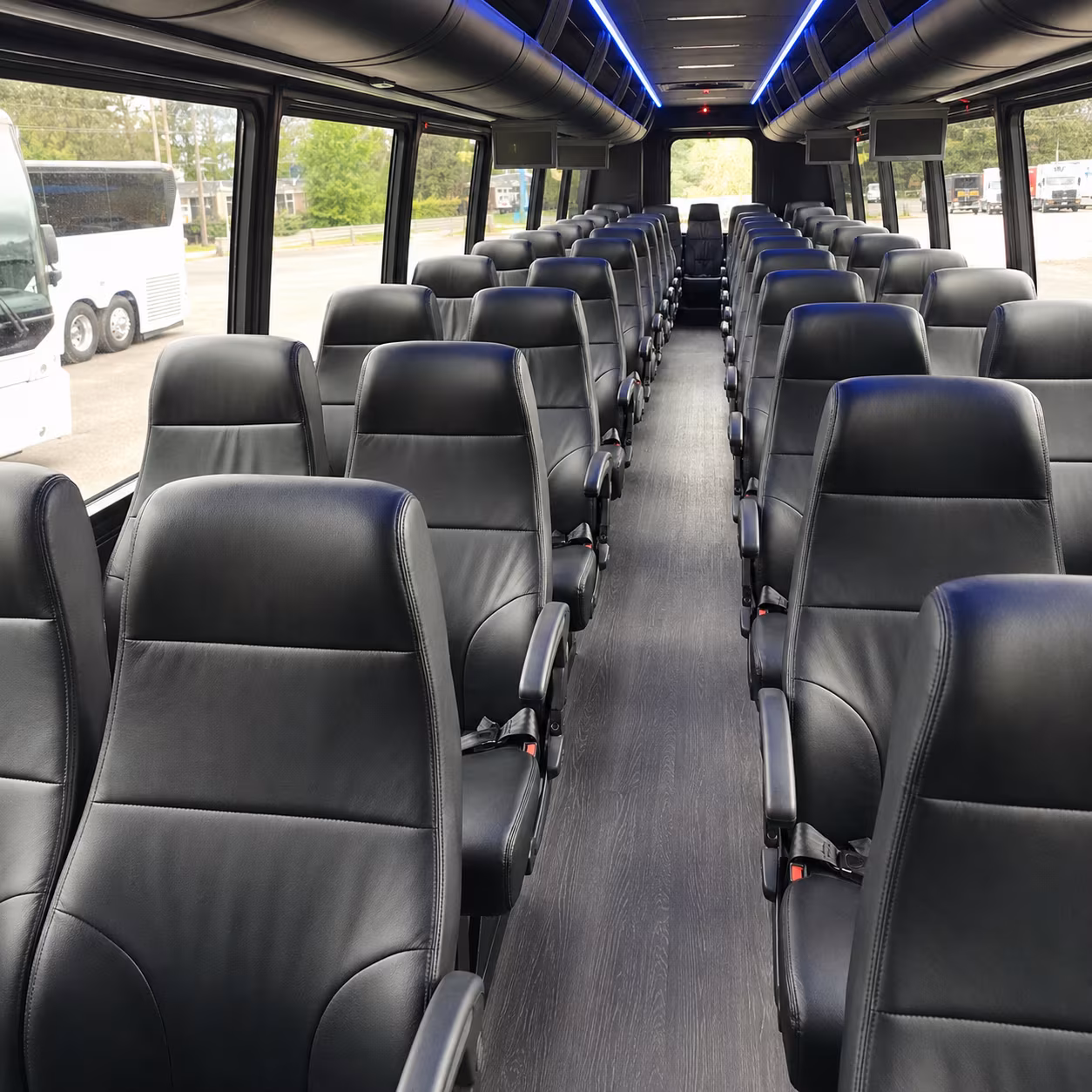 15-35 Passenger Minibus Interior