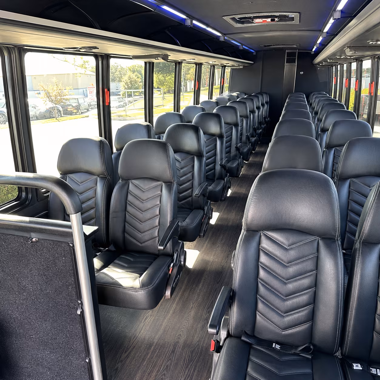 Winston-Salem Airport Shuttle & Transportation party bus exterior