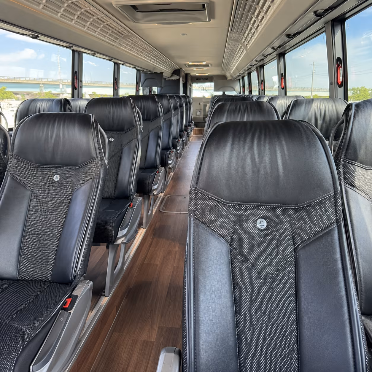 Winston-Salem Airport Shuttle & Transportation onboard seating