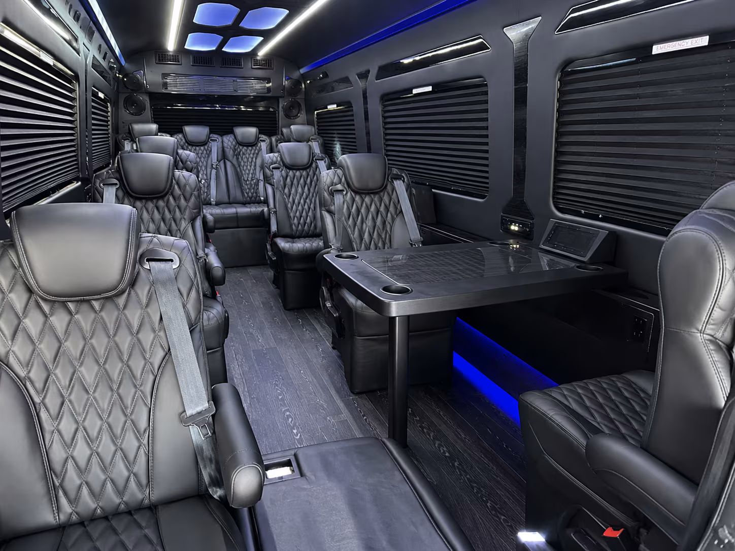 Winston-Salem Airport Shuttle & Transportation party bus exterior