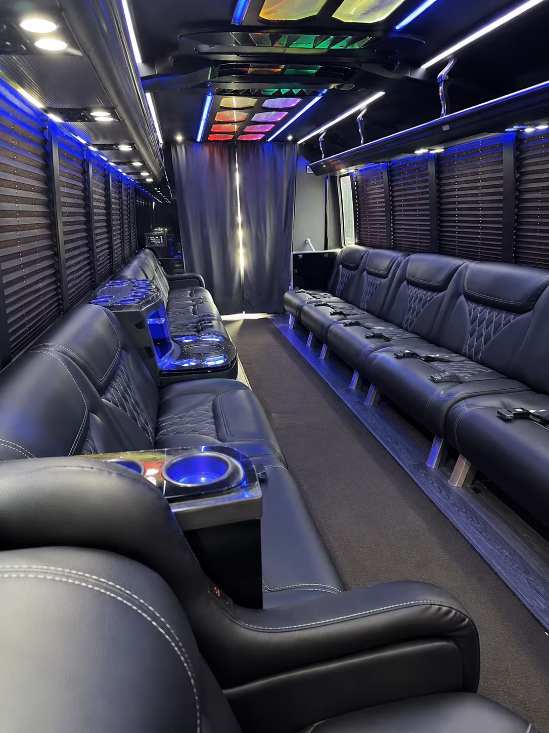 Winston-Salem Concert & Music Festival Transportation party bus exterior