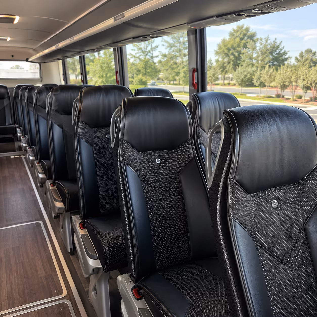 Winston-Salem Corporate Transportation onboard seating