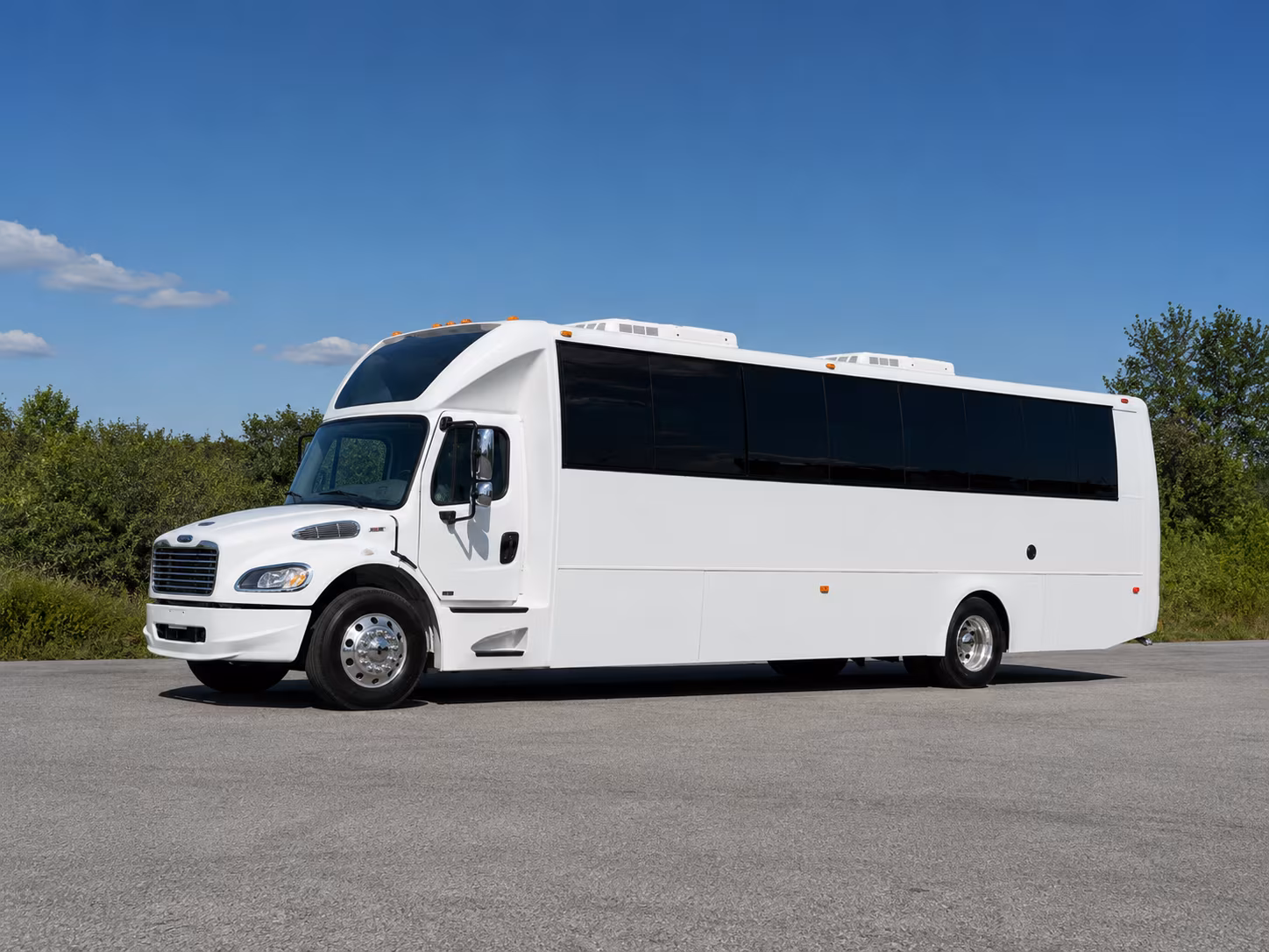 Winston-Salem Prom & Homecoming Transportation party bus exterior