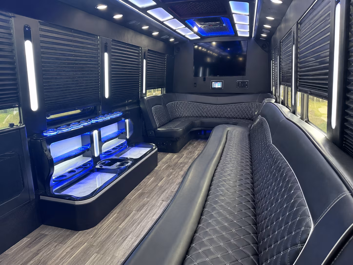 Winston-Salem Prom & Homecoming Transportation party bus exterior