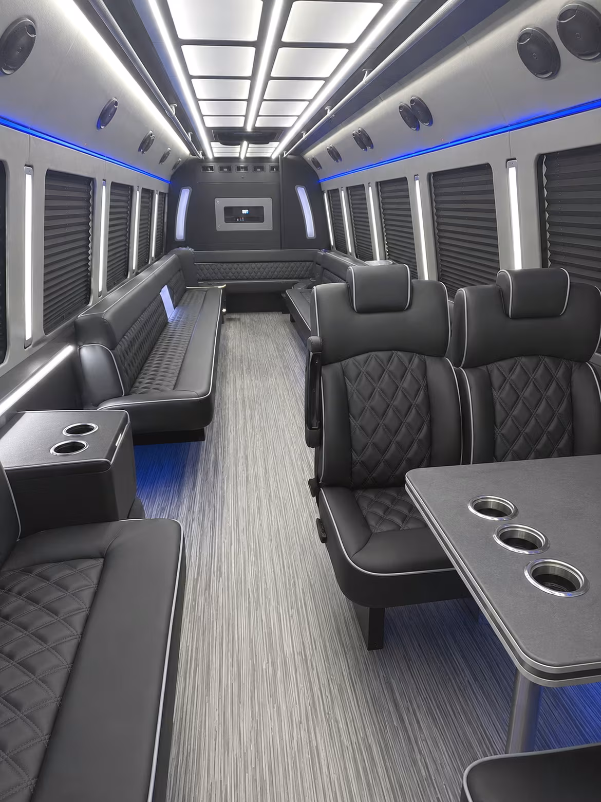 Winston-Salem Sporting Event Transportation onboard seating
