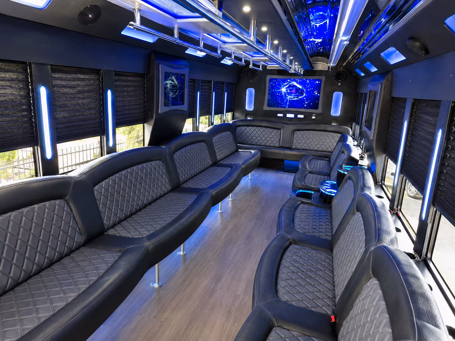 Winston-Salem Winery Tour & Pub Crawl Transportation party bus exterior