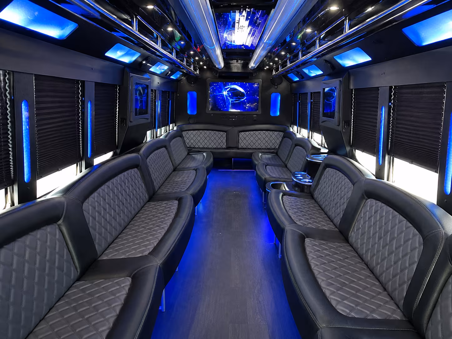 Winston-Salem Winery Tour & Pub Crawl Transportation party bus exterior