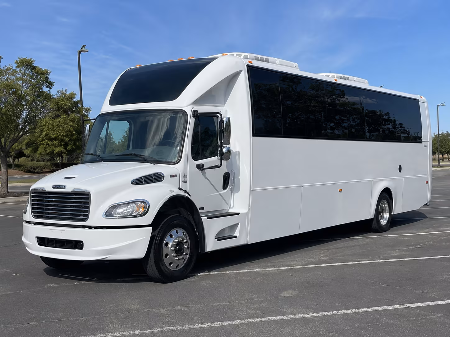 Winston-Salem Winery Tour & Pub Crawl Transportation party bus exterior