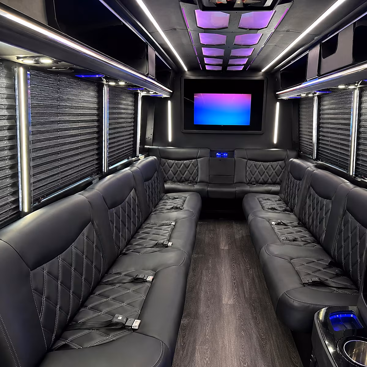 Winston-Salem Winery Tour & Pub Crawl Transportation onboard seating