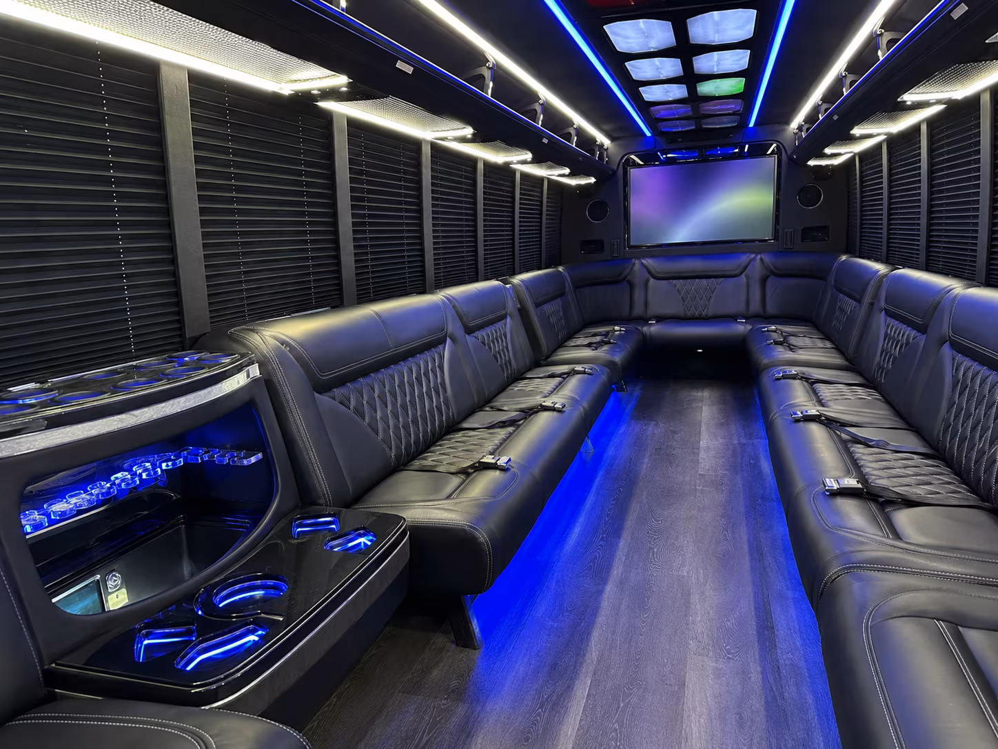 Winston-Salem Winery Tour & Pub Crawl Transportation party bus exterior